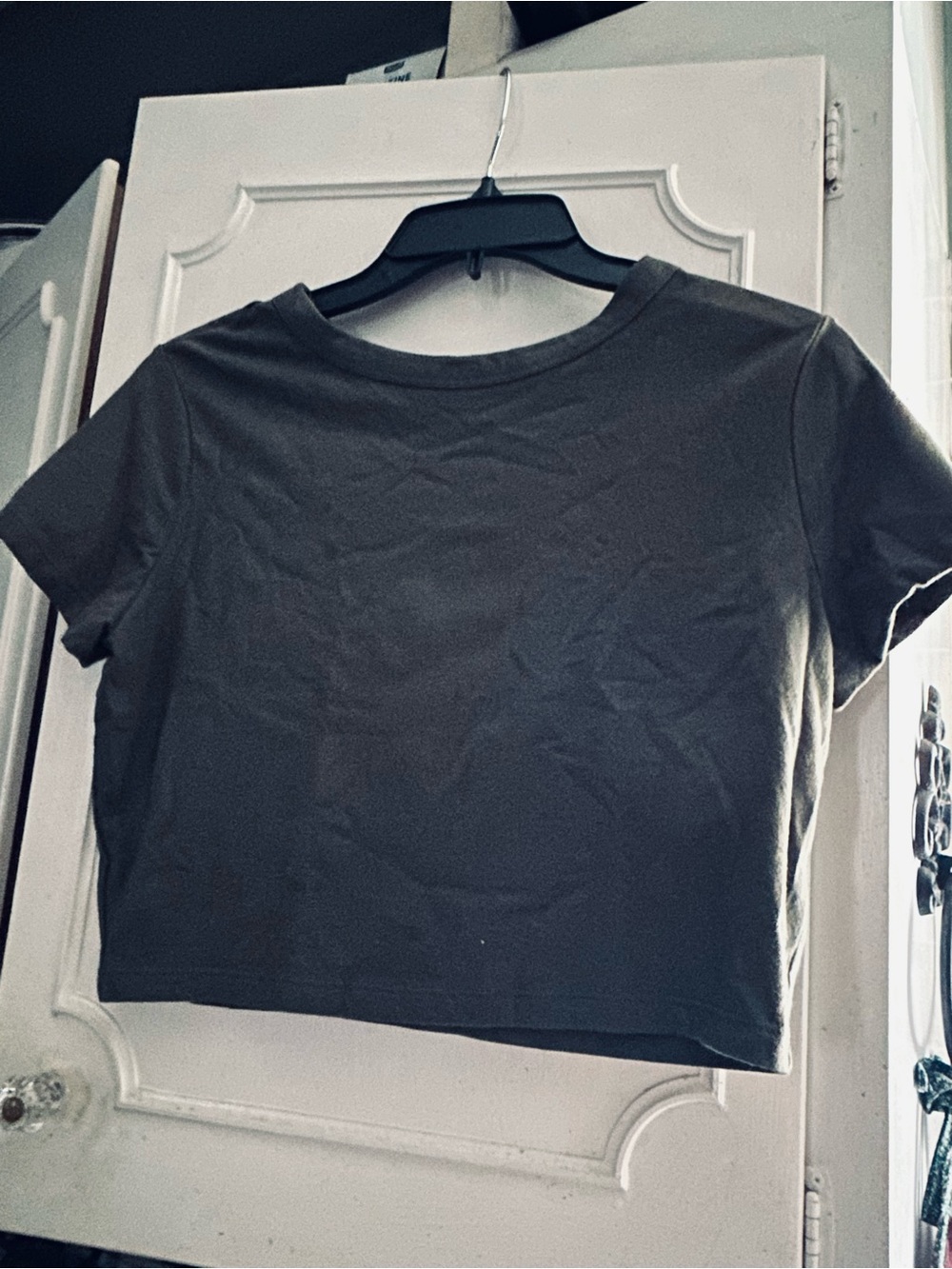NWOT • Wild Fable • Cropped Tee army green